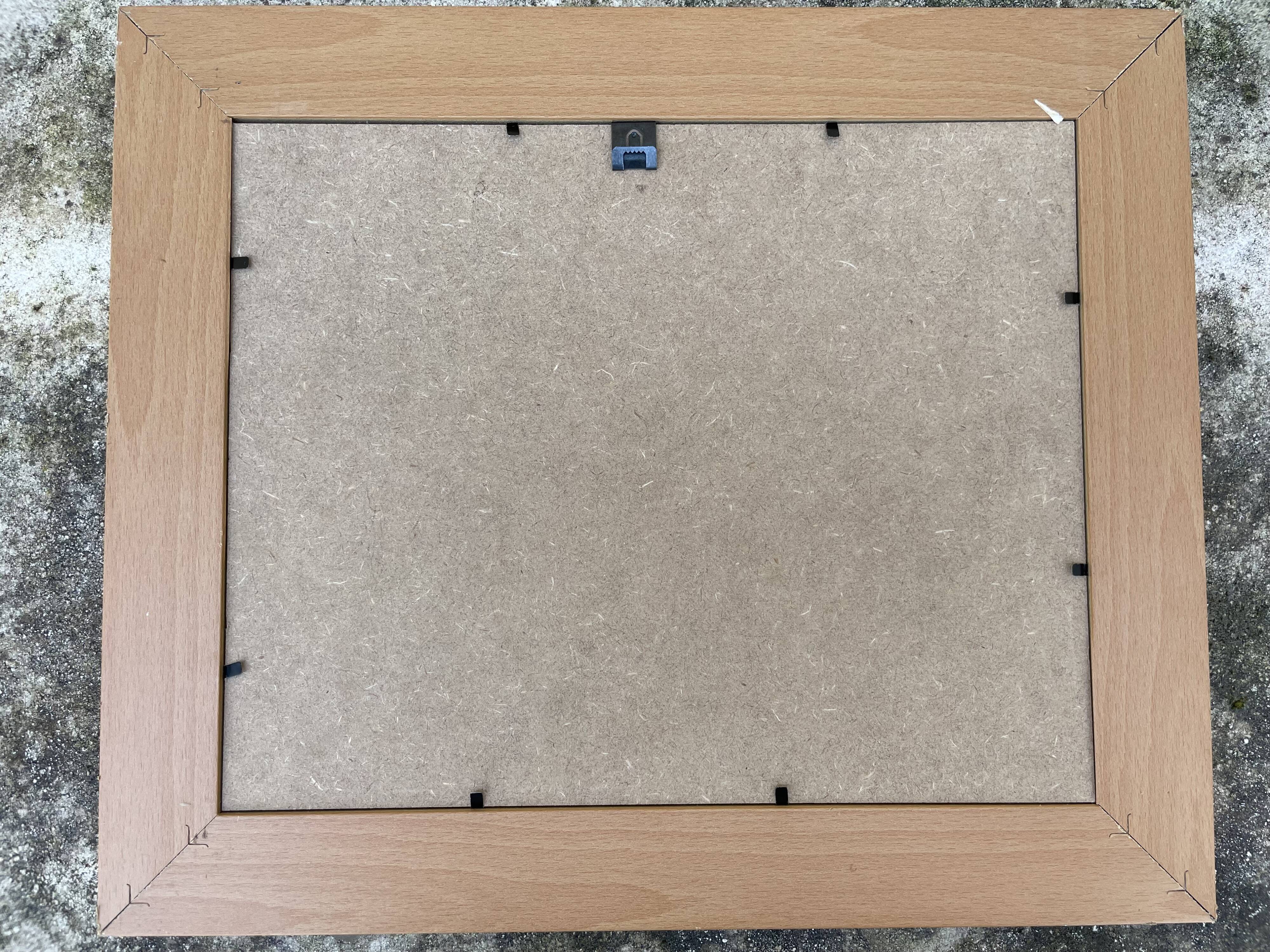 Modern painting painting seen from the bridge of Chatou XXth