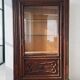 Antique wooden display cabinet