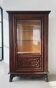 Antique wooden display cabinet