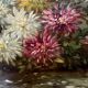 Paul Henry Schouten "Still Life with Flowers". Oil on wood panel.