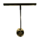 Piano or desk lamp in gilded brass
