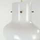 Suspension in white opaline Italy 1960