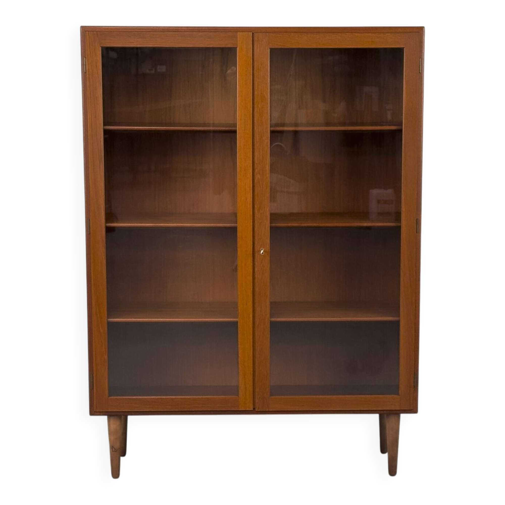 Danish Display Case in Teak by Børge Mogensen for Søborg Møbelfabrik, 1960s