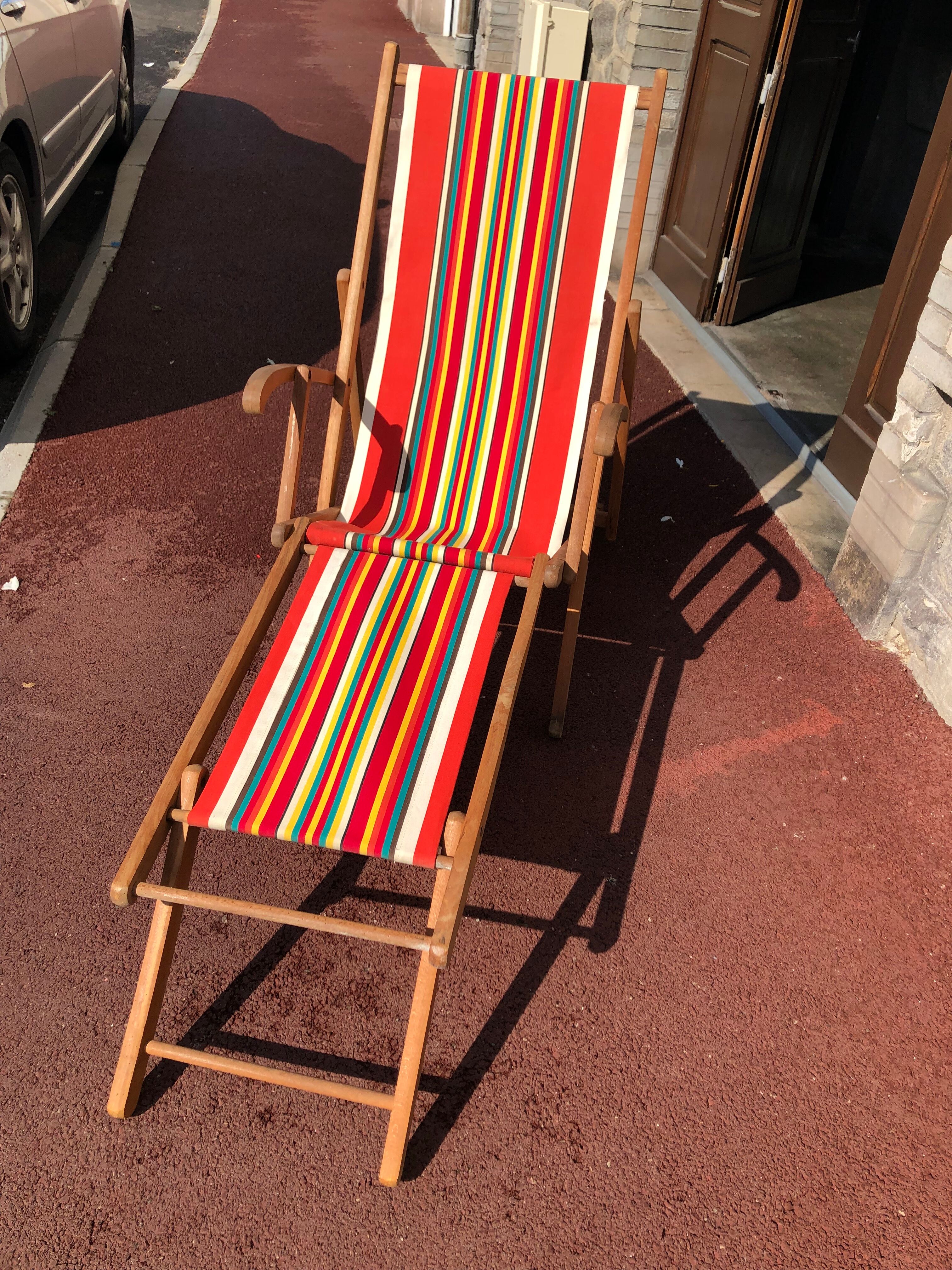 Chilean transat vintage stripes