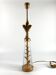 Vintage lamp base signed Pierre Casenove, gilded bronze, glass, 1970s.
