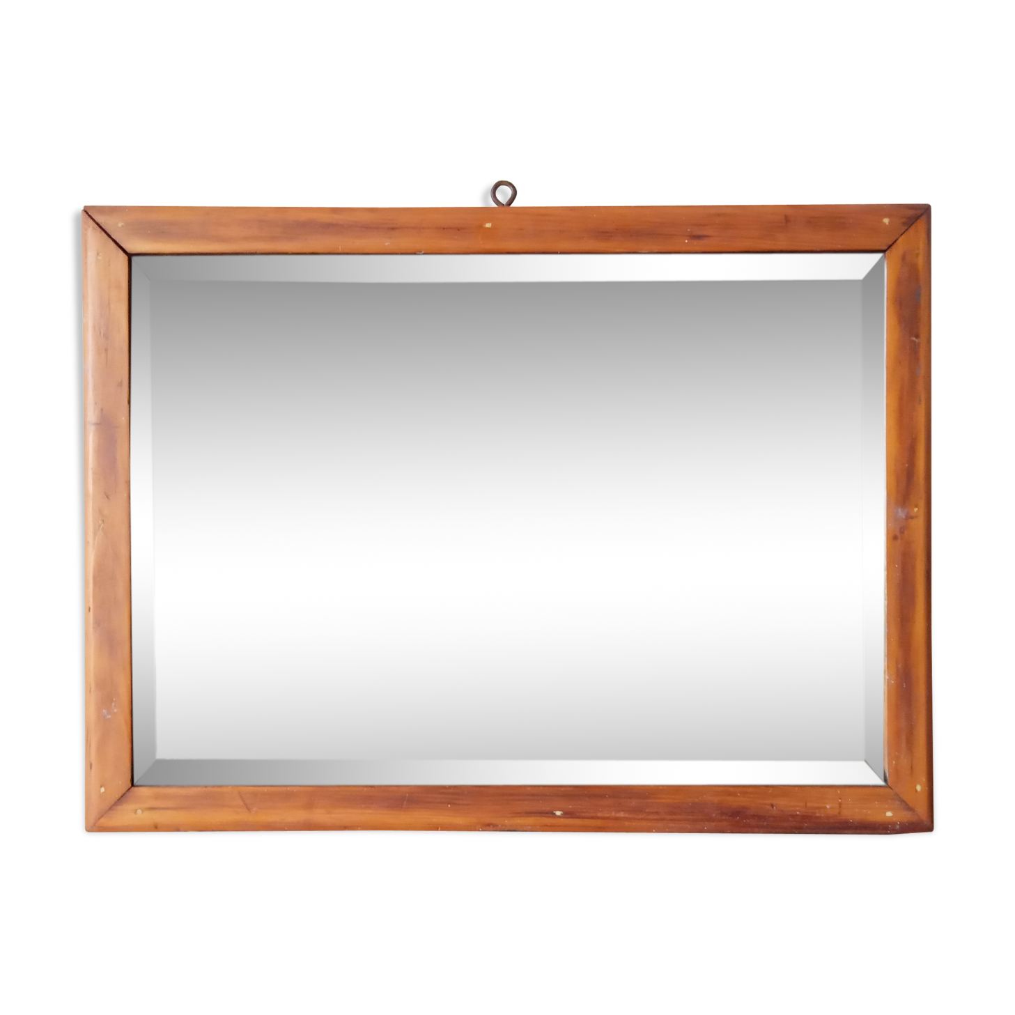 Miroir biseauté ancien 56×42 cm