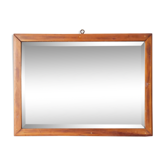 Old bevelled mirror 56-42 cm
