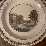 Lot de deux assiettes