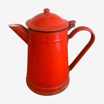 Enamelled coffee maker