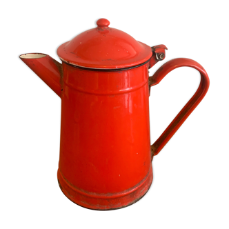 Enamelled coffee maker