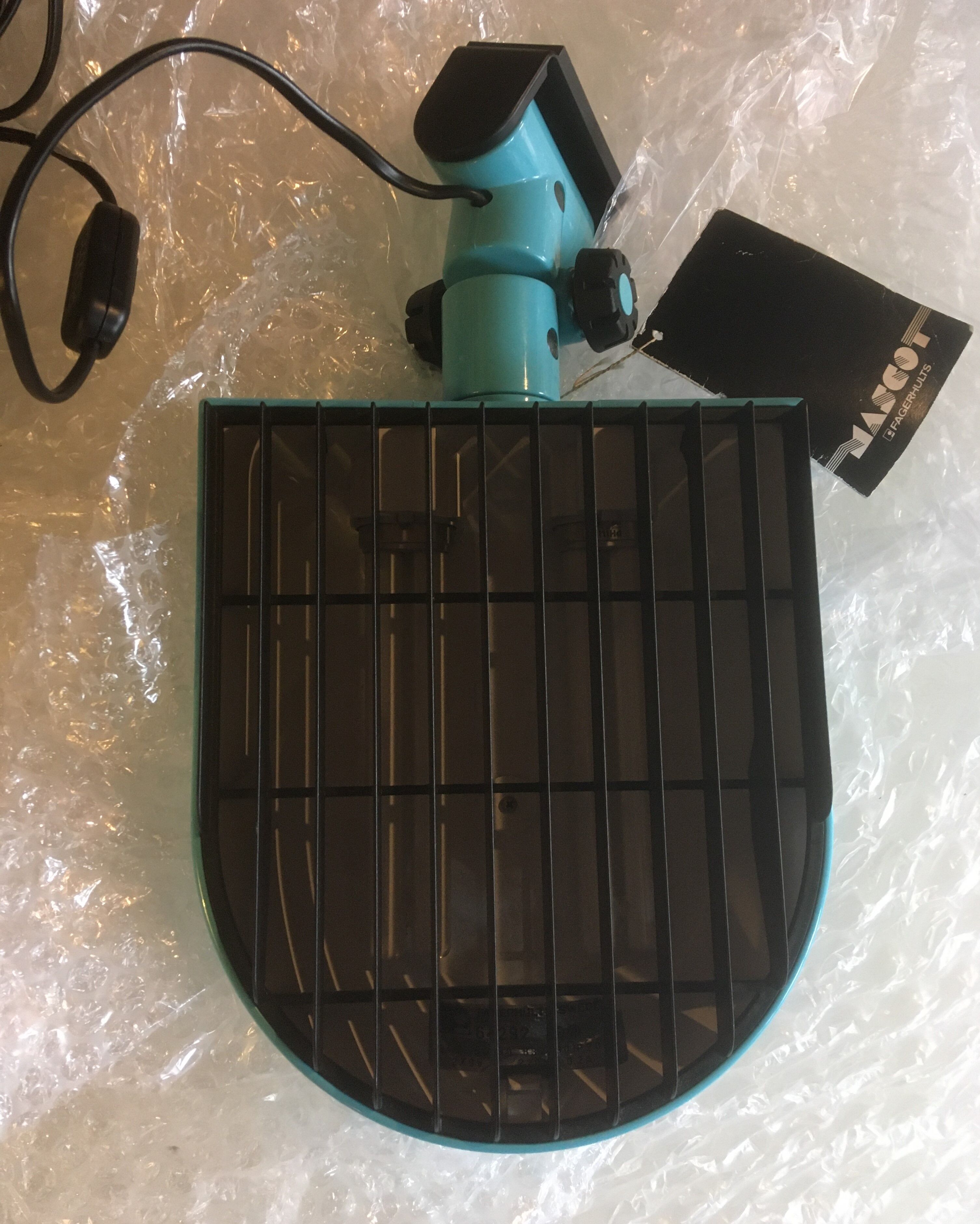 Mascot wallmounted desklamp by A&E Design for Fagerhult, Sweden. 1982.