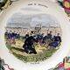 Set of 10 plates Creil & Montereau, Siege of Sebastopol, fine earthenware