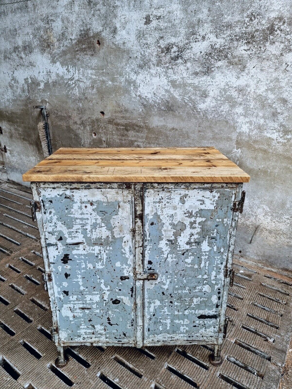 Industrial cabinet sideboard steel