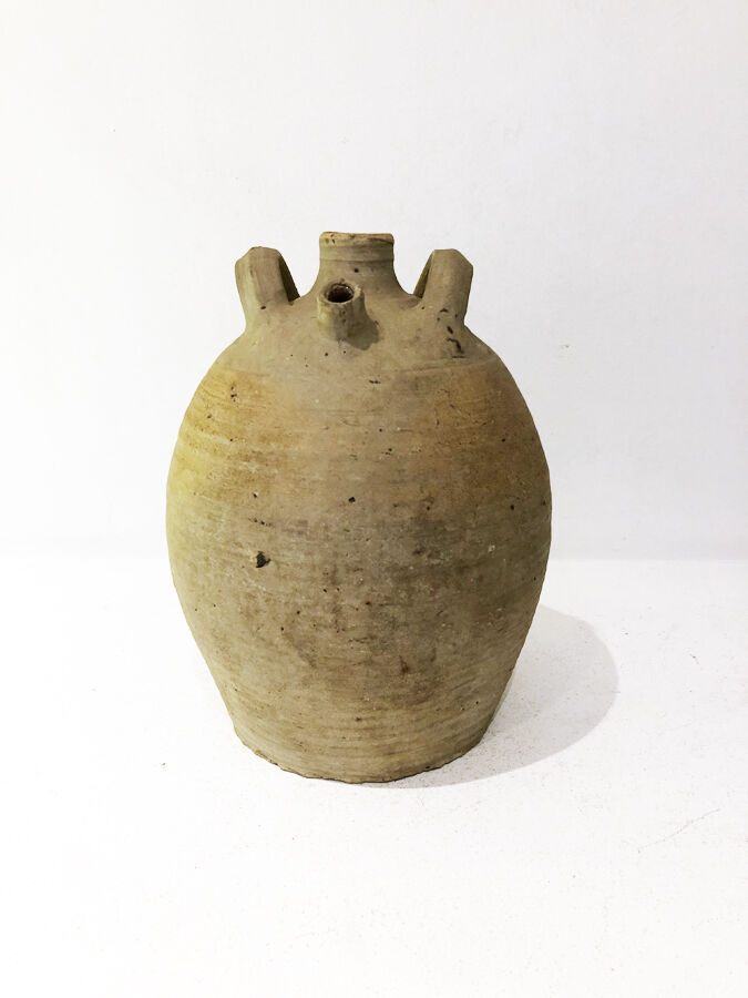 Vintage terracotta jug, 1970