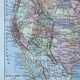 Map of the United States - 20x29cm 1922