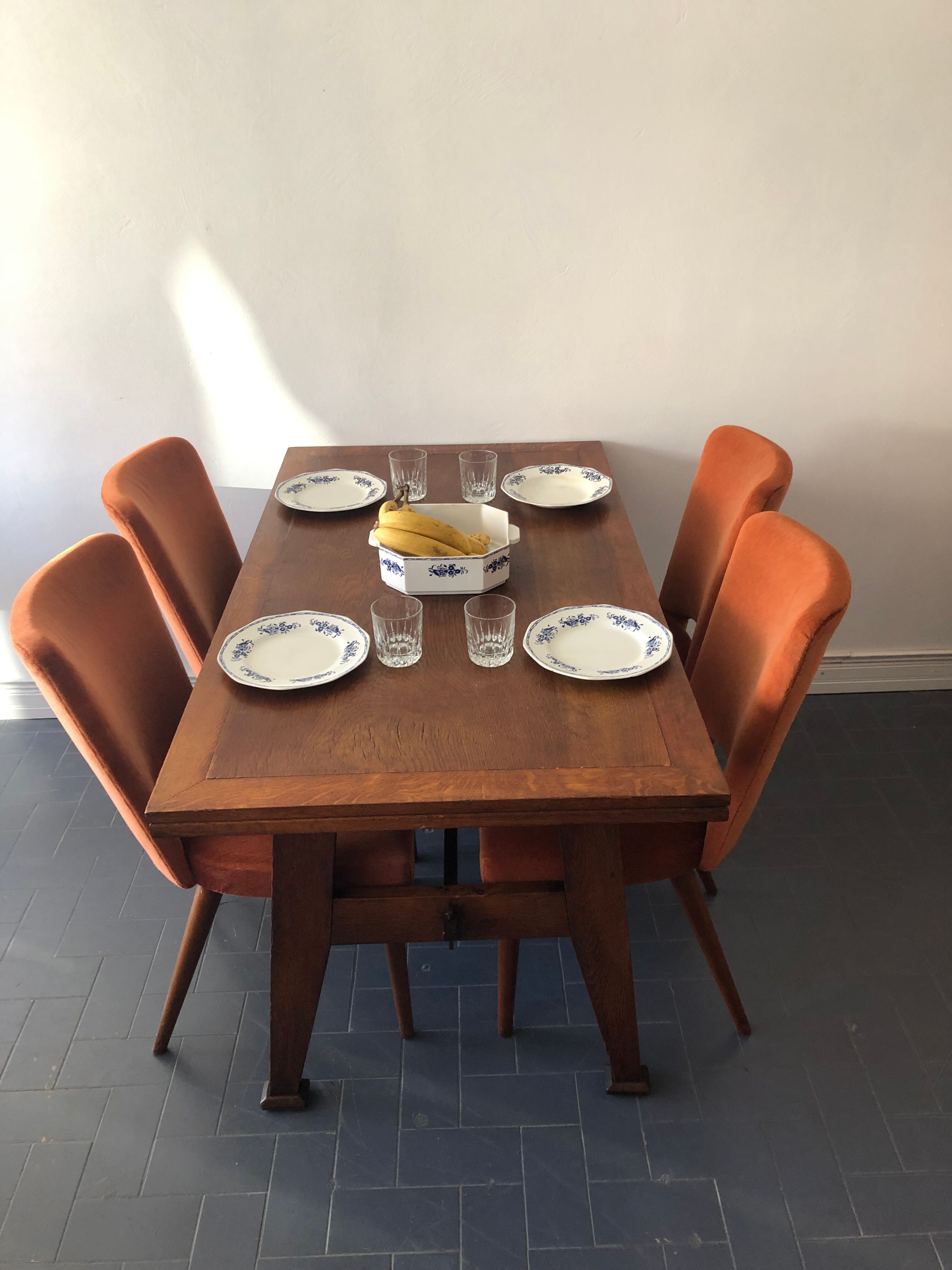 René Gabriel vintage table, 135 cm