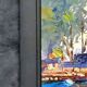 Impressionist paintings - pair of oil on cardboard signed by Jehann BERJONNEAU