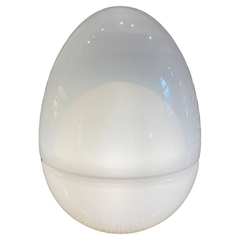 Large Egg Lamp by Carlo Nason for Mazzega, Murano Glass