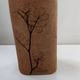 Stoneware vase signed Raymonde Leduc – Vallauris – herbarium decoration – years