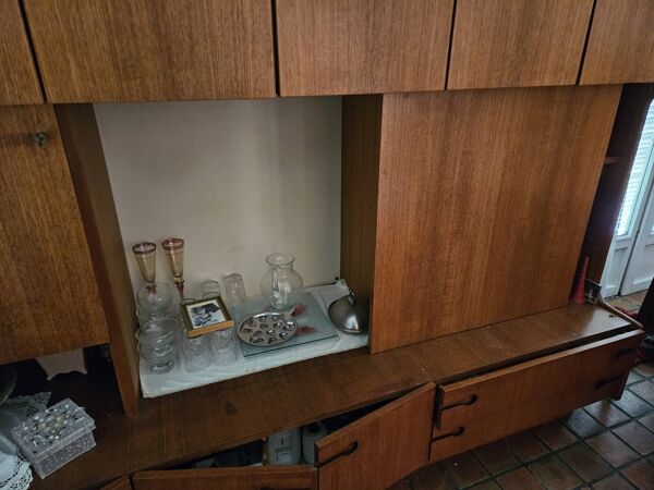 Living scandinave en teck