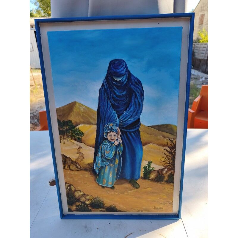 Tableau huile sur toile orientaliste