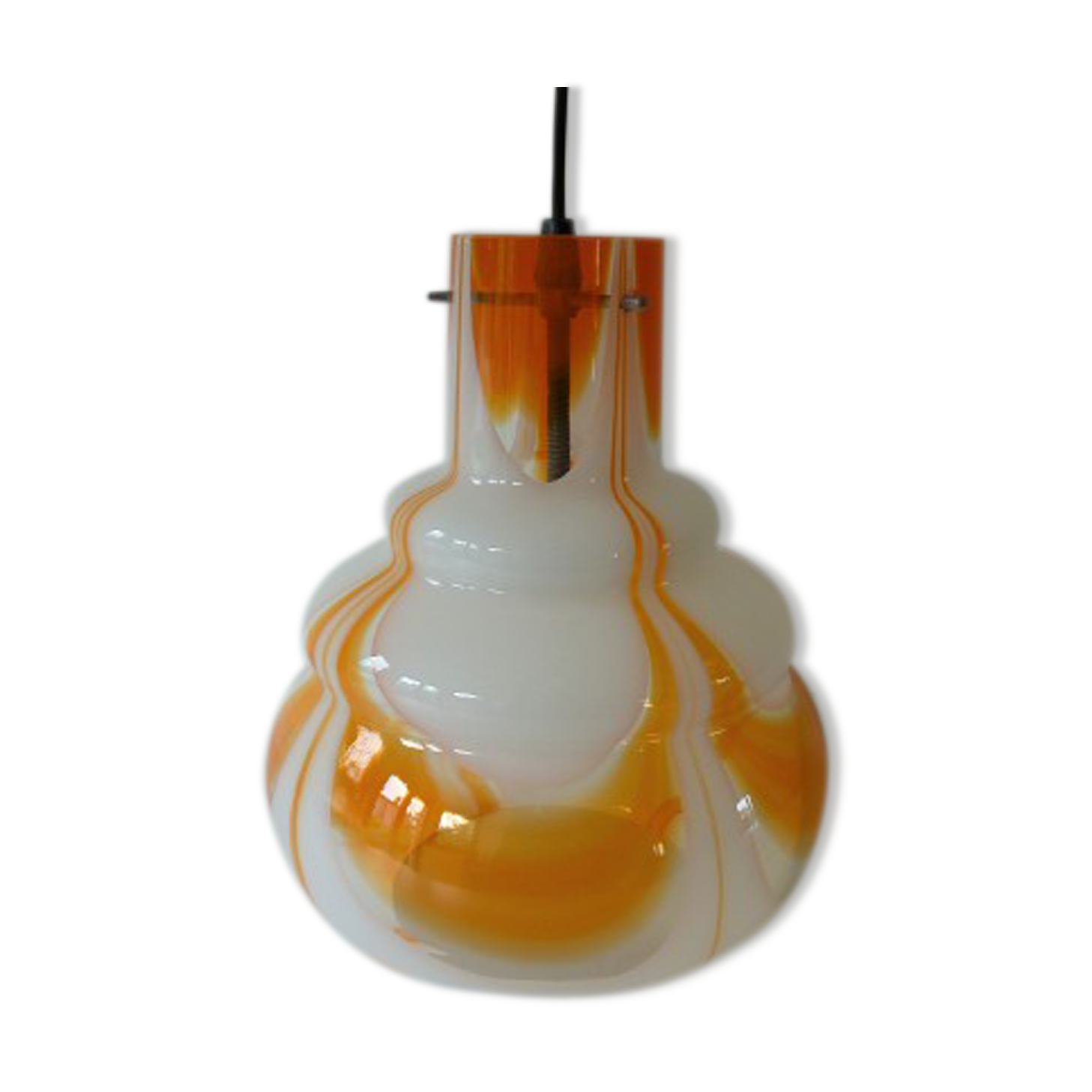 Colored glass 70s suspension