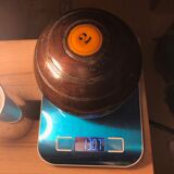 Boulingrin ball in Gaïac wood of 1,3kg