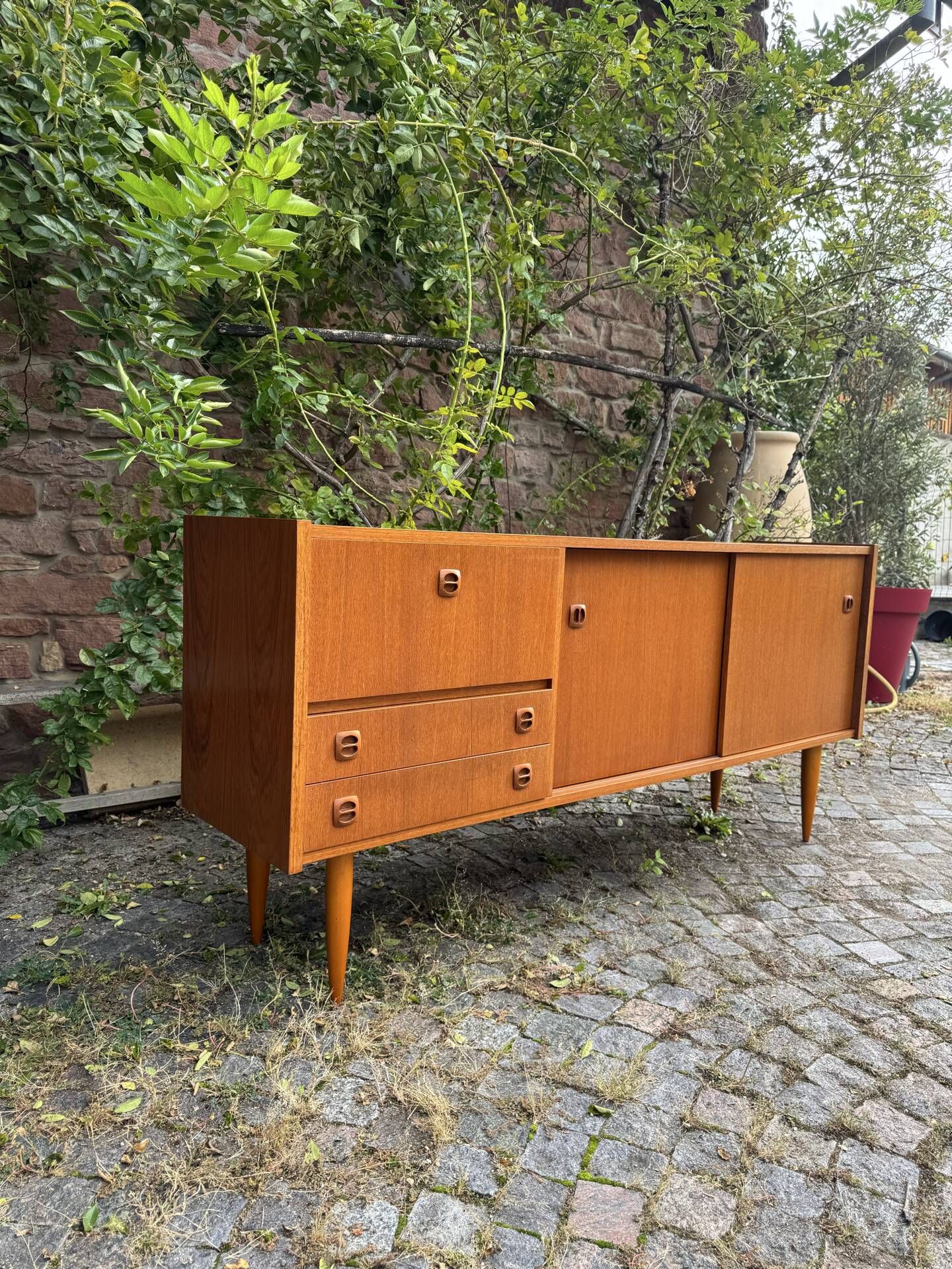 Vintage Scandinavian sideboard