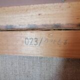 Pirelli framed painting