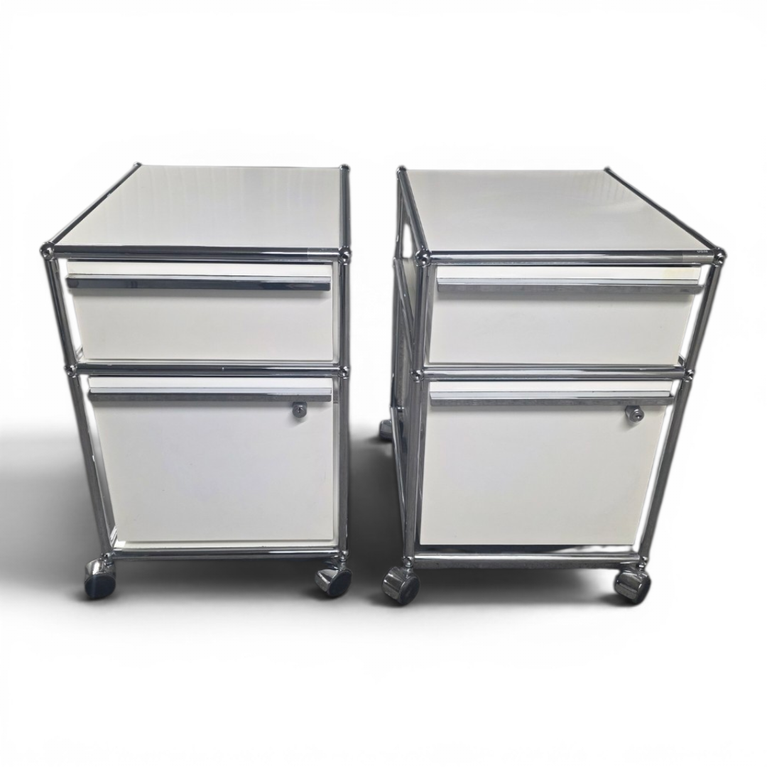 Lot de 2 caissons USM Haller