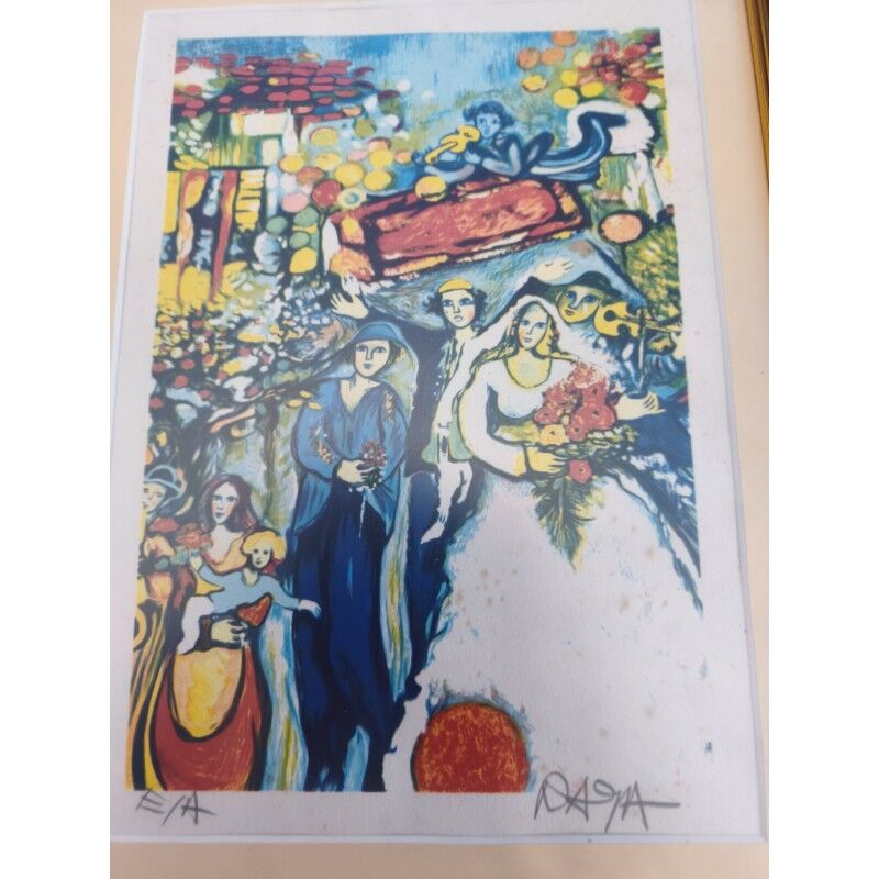Lithograph by Raya Sorkine