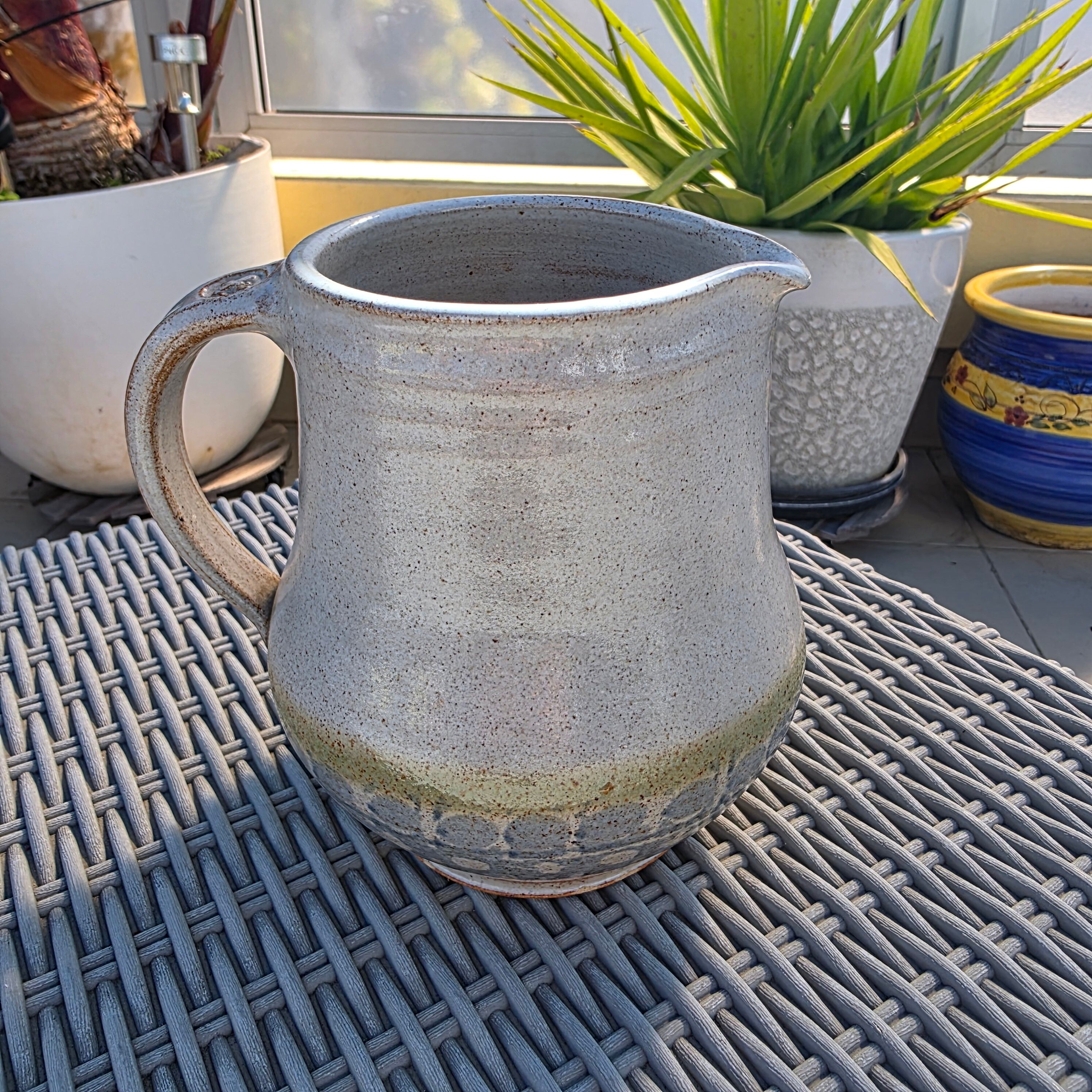 Pichet vase Stoneware Volkoff Vallauris - 16cm