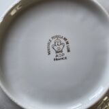 6 tasses et soucoupes porcelaine ADP France Royal de Luxe