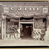 Fine Art Photography - Walker Evans (1936) – Facade of the CJ Fite store