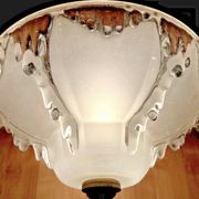 Vintage Streamline Ship bronze Art Deco wall light Ezan