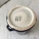 Milk pot blue king Salins art deco 30s