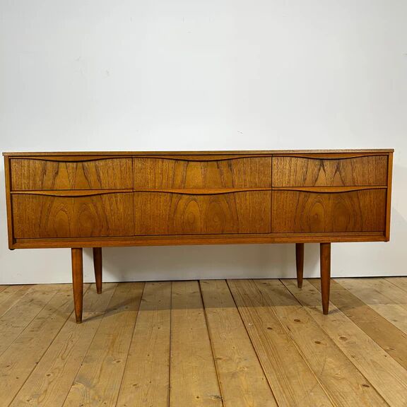Commode en teck Austinsuite mid-century, années 1960