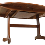 G-Plan oval adjustable table