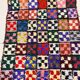 Vintage multicoloured Boucherouite hallway rug - 255 x 100 cm