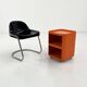 Componibili Cabinet Orange by Anna Castelli Ferrieri for Kartell, 1970