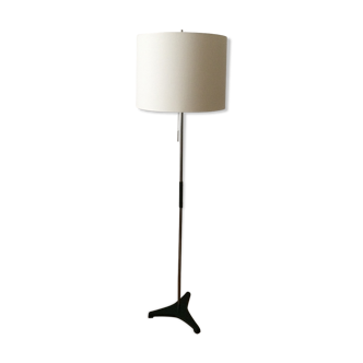 Dutch chrome and cast-iron tripod lamppost - 1960