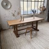 2m elm monastery table