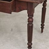 1940s farmhouse table in solid oak