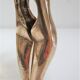 Massive brass anthropomorphic nutcracker vintage woman legs