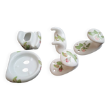 Wall mounted coat rack: Paris porcelain bathroom accessories