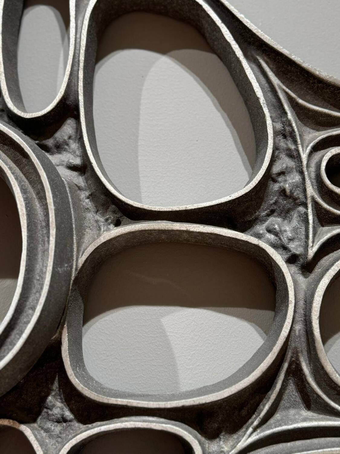 Brutalist wall sculpture from the 1970s