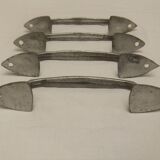 Old art deco metal handles restoration furniture drawers door