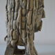 Lamp sculpture gallish head signed Mazoyer 1977