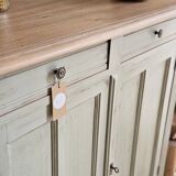 Vintage Parisian buffet with patina in solid wood | Léonie