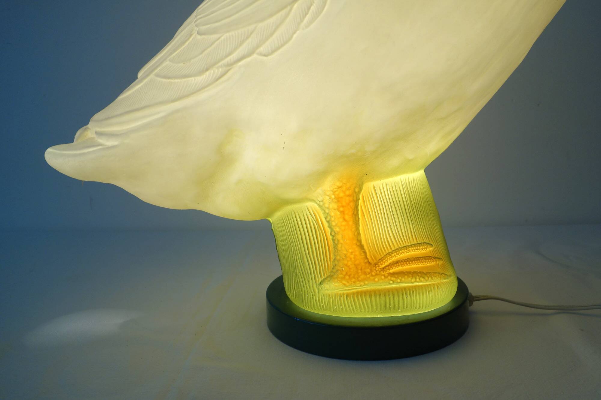 Vintage Gladys Goose goose lamp, 70/80s USA